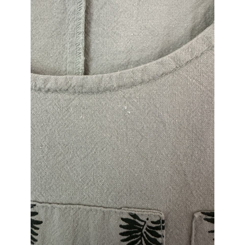 Jane Ashley Vintage 90s Safari Jumper Dress Size Large Light Green - Picture 5 of 6